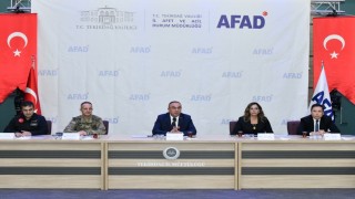 7.5 Mw senaryolu deprem tatbikatı Tekirdağda uygulanacak