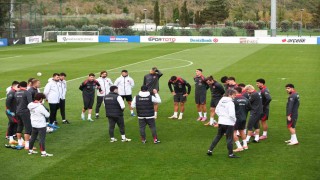 A Milli Futbol Takımı, Gürcistan maçının hazırlıklarına başladı