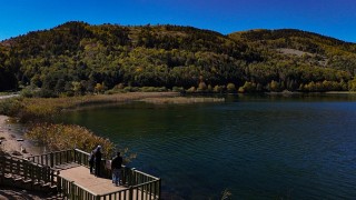 Abant Gölü Milli Parkında renk cümbüşü