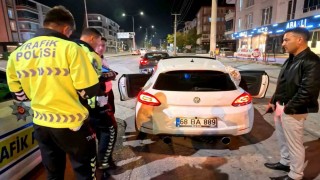 Abart egzozlu araç sürücüsüne 11 bin 434 lira ceza