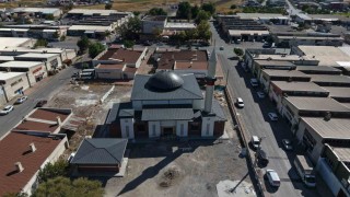 Abbar mahallesindeki cami inşaatında sona yaklaşıldı