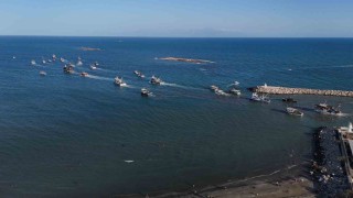 Adanada tekneler Küresel Sumud Filosuna destek için Akdenize açıldı