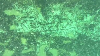 Adıyamanda 12 bin yıllık kaya resimleri su altında görüntülendi