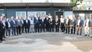 Adıyamanda il protokolü muhtarlarla bir aray geldi