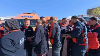 AFAD ekipleri Gazze için yola çıktı
