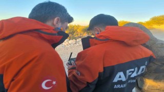 AFAD Gabar Dağında termal Dron ile kayıp şahsı canlı buldu