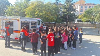 AFADdan öğrencilere afet ve yangın eğitimi