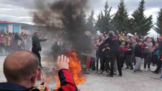 Afet tatbikatı gerçeği aratmadı