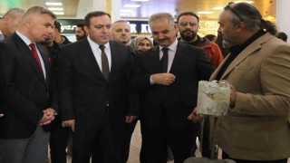 Ağrıda Nuh Tufanı temalı sergi sanatseverlerle buluştu