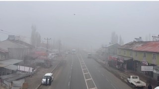 Ağrıda sis etkili oldu