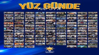 AK Parti Kayseri İl Teşkilatı ‘Yüz Günde 100 STK Ziyareti programını tamamladı