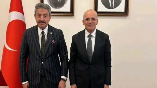 AK Parti Şırnak Milletvekili Tatar, kentin su sorunu çözümü için Bakan Şimşek ile görüştü