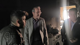 AK Partiden yangın mağduru aileye destek sözü