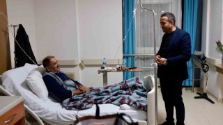 Akçadağ Belediye Başkanı Ulutaştan Hastane ziyareti