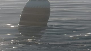 Akçakoca açıklarında balıkçılar füze motoru buldu