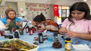 Akdeniz Belediyesinden anneler ve kızlarına kamp sürprizi