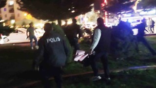 Aksarayda eski-yeni sevgili kavgası: Hareketli dakikalar kamerada