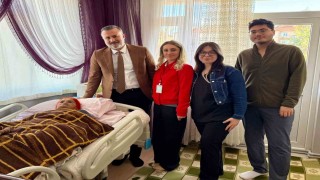 Akşehirde evde sağlık hizmetine gönül dokunuşu