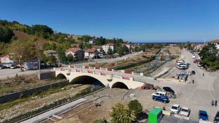 Alaçam sedde çevre düzenlemesinde sona doğru