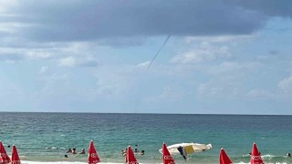 Alanya açıklarında hortum