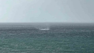 Alanya açıklarında oluşan hortum korkuttu