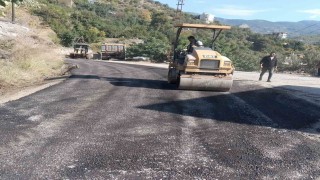 Alanya kırsalında yollar kışa hazırlanıyor