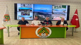 Alanyaspordan yamaç paraşütü faaliyetleri açıklaması