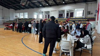 Alaplı MYOda kan bağışı kampanyası büyük İlgi gördü