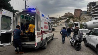 Alaplıda motosiklet kazasında 1 kişi yaralandı