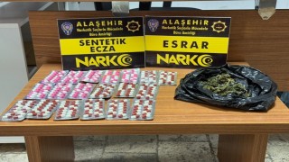 Alaşehir emniyeti uyuşturucuya geçit vermedi