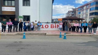 Alaşehirde Dünya Yürüyüş Günü etkinliği