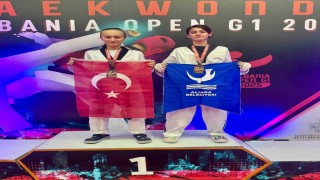 Aliağalı taekwondoculardan iki madalya