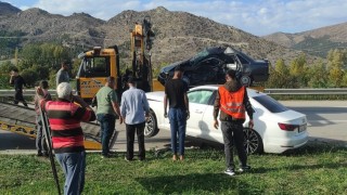 Amasyada kazada yaralanan başpolisten acı haber