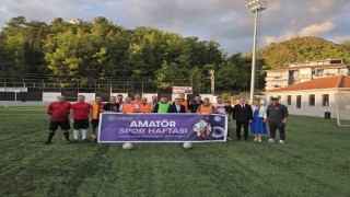 Amatör spor haftasında Marmariste dostluk maçı