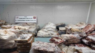 Ankarada 17 ton sağlıksız et ve tavuk ürünü ele geçirildi
