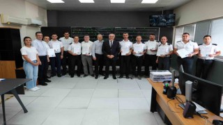 Antalya raylı sistem kontrolörleri uluslararası sertifika aldı