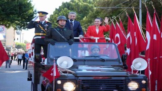 Antalyada Cumhuriyetin 102nci yılı kutlamaları