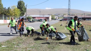Ardahan Belediyesinden sanayi sitesinde temizlik seferberliği
