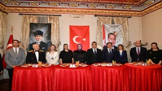 Ardahanda 29 Ekim Cumhuriyet Bayramı resepsiyonu