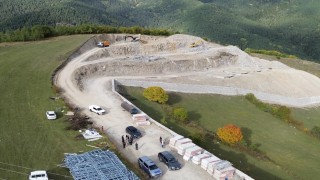 Ardahanda heyelan konutlarının yapımı devam ediyor