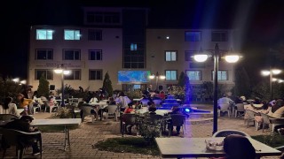 Arıcak ilçesinde açık hava sinema etkinliği