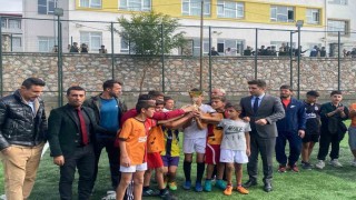 Arıcakta ortaokullar arası futbol turnuvası sona erdi
