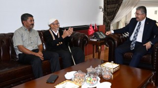 Asırlık Gaziden Vali Yılmaz’ı Ziyaret Etti