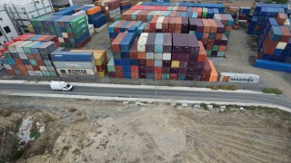 Avcılarda korkutan konteyner kuleleri