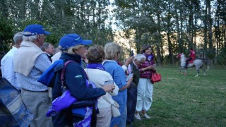 Avrupalı klasik otomobil tutkunları Bayburtta ata sporu ciride hayran kaldı