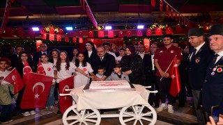 Aydında Cumhuriyet coşkusu resepsiyonla taçlandı