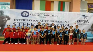 Aydınlı sporcular Bulgaristandan madalya ile döndü