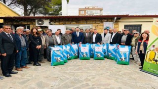 Ayvacık Organik Kırmızı Et Üreticileri Birliğine tohum desteği