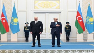 Azerbaycan Cumhurbaşkanı Aliyev, Kazak mevkidaşı Tokayev ile görüştü