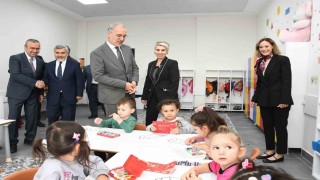 Aziz Sancar Anaokulunun açılış törenine gerçekleştirildi